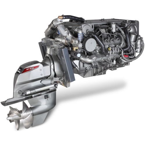 Yanmar Diesel Sterndrive 8LV Engine 370hp/272kW ZT370